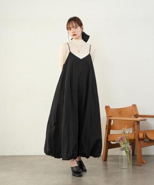 「hinari」 キャミソールワンピース SMALL アイボリー レディース_画像9