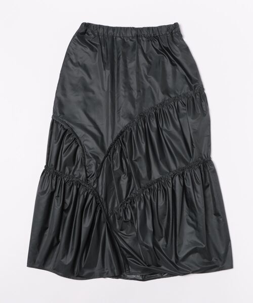 「FRAPBOIS」 ロングスカート 1 チャコールグレー レディース_画像2