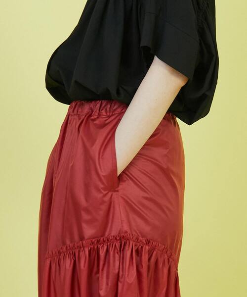 「FRAPBOIS」 ロングスカート 1 チャコールグレー レディース_画像6