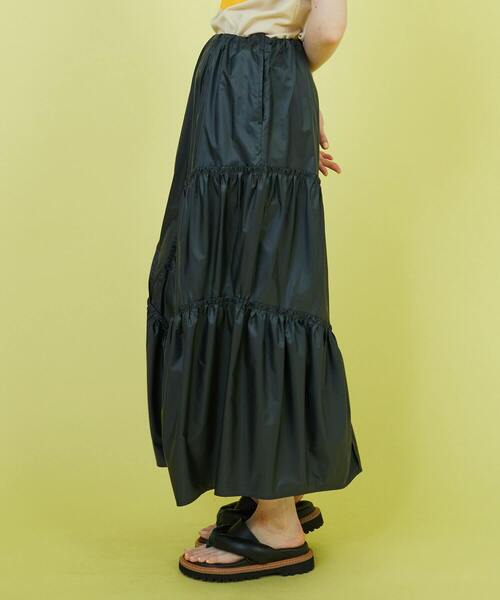 「FRAPBOIS」 ロングスカート 1 チャコールグレー レディース_画像7