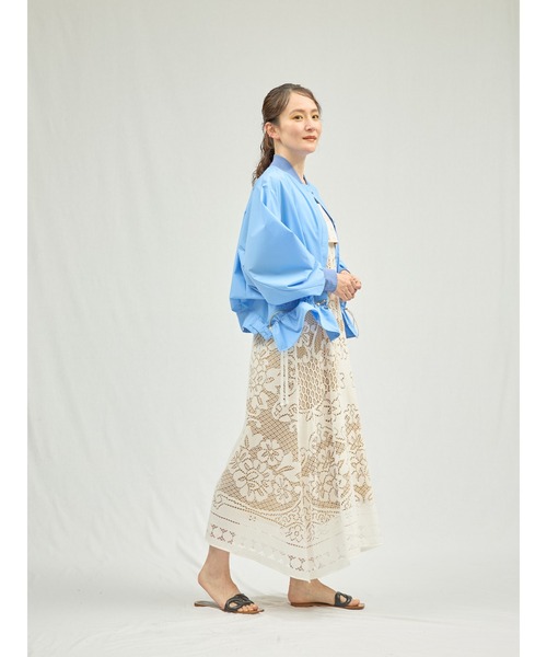 「DOLLUPOOPS」 長袖ブラウス 38 イエロー レディース_画像2