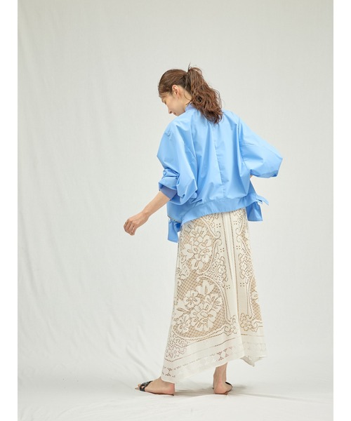 「DOLLUPOOPS」 長袖ブラウス 38 イエロー レディース_画像3