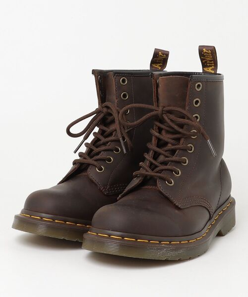 Dr. Martens ブラウン ワークブーツ Dr.Martens（ドクターマーチン） ブーツ 5 ダークブラウン メンズ