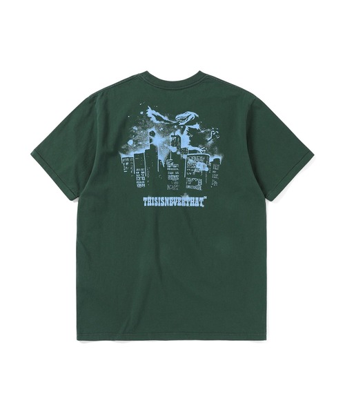「thisisneverthat」 半袖Tシャツ M ダークパープル メンズ_画像3
