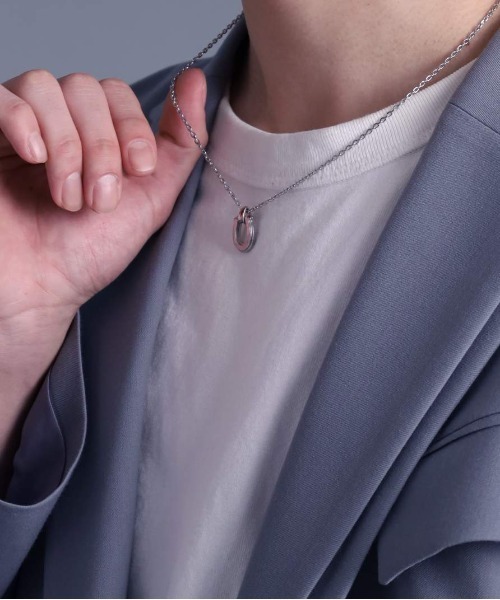 「LION HEART」 ネックレス 50cm シルバー メンズ_画像9