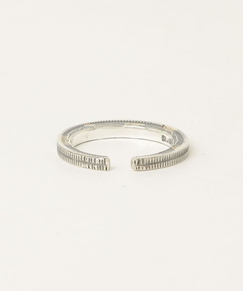 指輪 リング シルバー925/50 Sen Coins Double Layer Giza Ring w/gold 古銭 メンズ レディースの画像