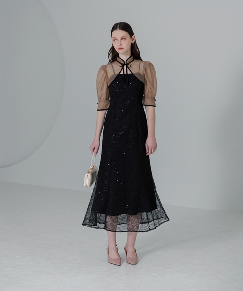 Leja コンビワンピース Leja（レジャ） コンビワンピース SMALL ブラック レディース