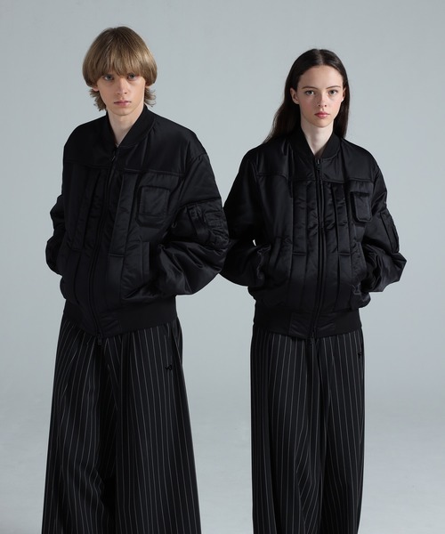 Y-3 ブルゾン アウター BOMBER JACKET メンズ レディース : ZOZOTOWN