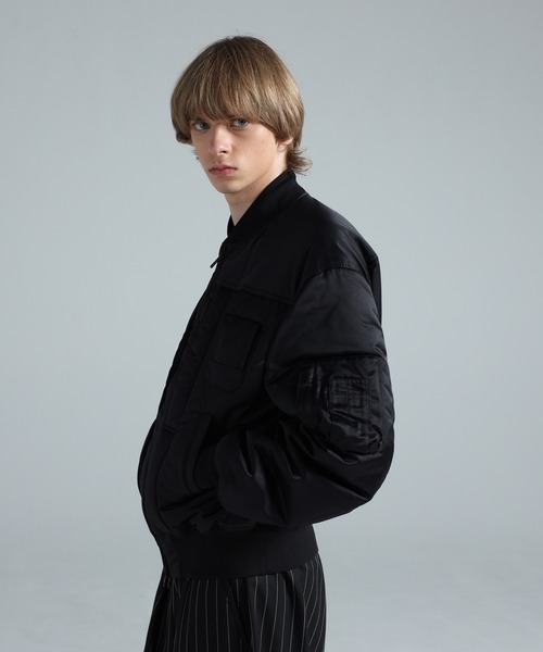 Y-3 ブルゾン アウター BOMBER JACKET メンズ レディース : ZOZOTOWN
