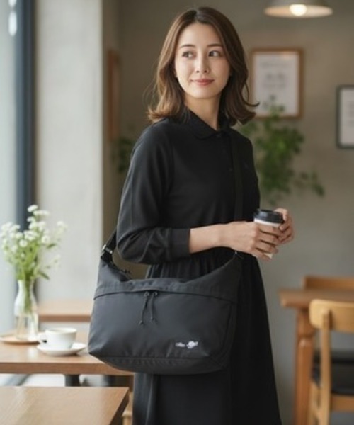 ショルダーバッグ A.en Daily Bag Black メンズ レディースの画像