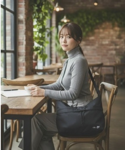ショルダーバッグ A.en Daily Bag Black メンズ レディースの画像