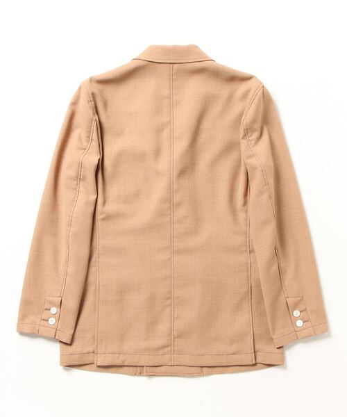 「BEAMS PLUS」 テーラードジャケット L オリーブ メンズ_画像2