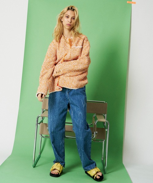 MAISON SPECIAL（メゾンスペシャル） デニムパンツ 36 ブルー