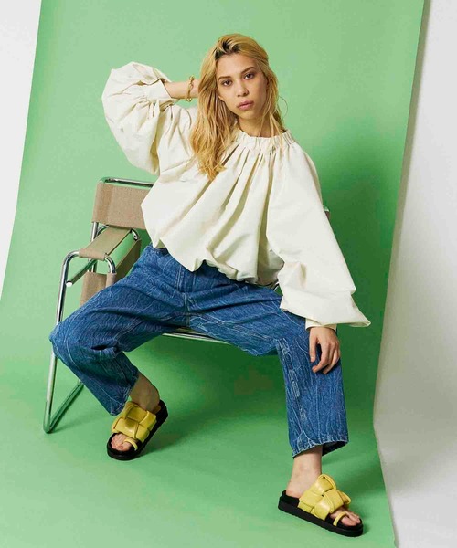 MAISON SPECIAL（メゾンスペシャル） デニムパンツ 36 ブルー