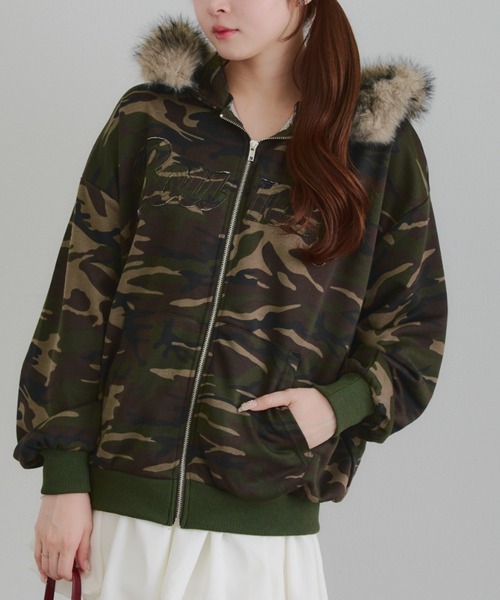 ANOTHER BRANCH OLIVE des OLIVE パーカー 春もマストバイ！フード