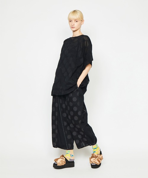 「gomme」 デニムパンツ MEDIUM ブラック レディース_画像2