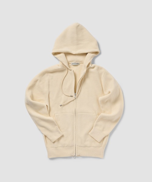 美品　ESTNATION　フード付きパーカー ESTNATION（エストネーション） パーカー ESTNATION / カシミヤタッチ