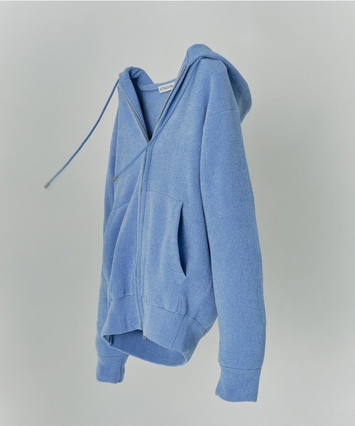 美品　ESTNATION　フード付きパーカー ESTNATION（エストネーション） パーカー ESTNATION / カシミヤタッチ