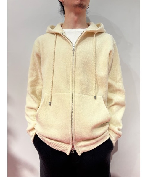 美品　ESTNATION　フード付きパーカー ESTNATION（エストネーション） パーカー ESTNATION / カシミヤタッチ