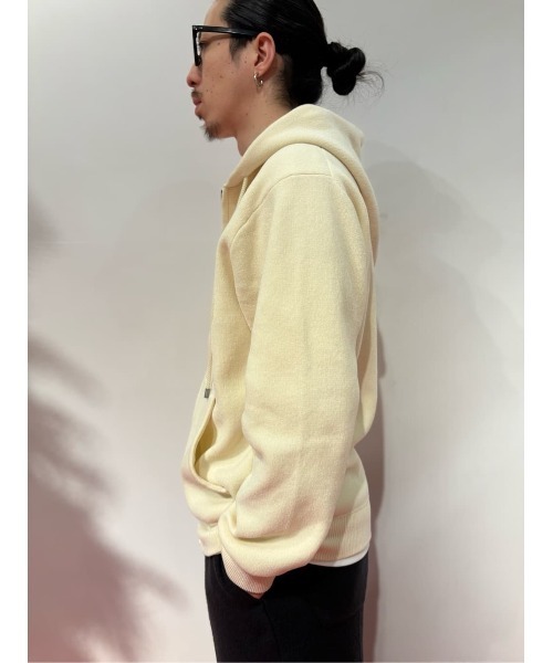 美品　ESTNATION　フード付きパーカー ESTNATION（エストネーション） パーカー ESTNATION / カシミヤタッチ