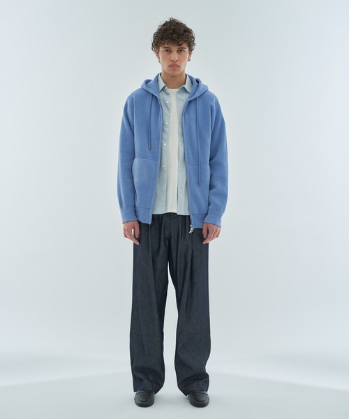 美品　ESTNATION　フード付きパーカー ESTNATION（エストネーション） パーカー ESTNATION / カシミヤタッチ