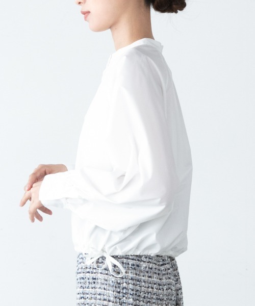 「M.deux」 長袖ブラウス MEDIUM ブルー レディース_画像7