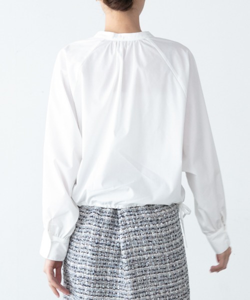 「M.deux」 長袖ブラウス MEDIUM ブルー レディース_画像8