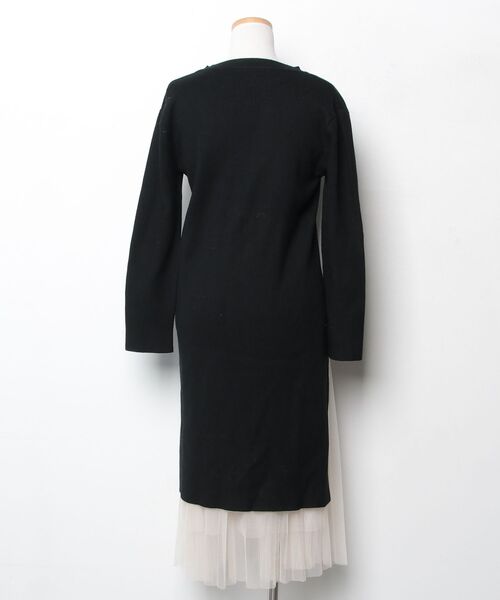 「MISCH MASCH」 長袖ワンピース M ブラック レディース_画像2