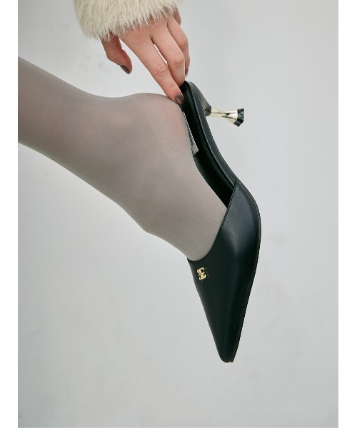 EIMY ISTOIRE（エイミーイストワール） サンダル ロゴモチーフポイント