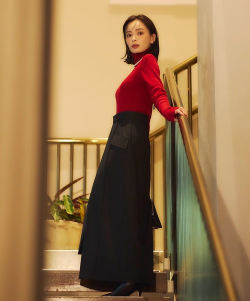 anuans（アニュアンス） スカート SMALL グレー レディース : ZOZOTOWN