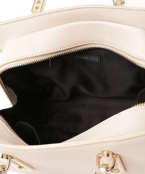 「rienda」 2WAYバッグ - ベージュ レディース_画像4