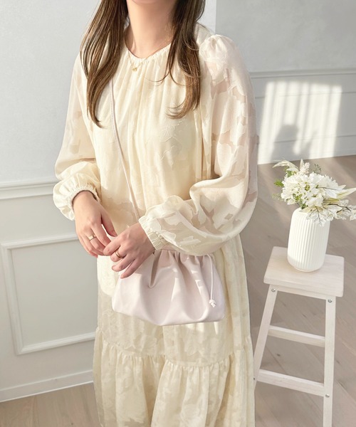 「apres jour」 長袖ワンピース X-LARGE ピンク レディース_画像4