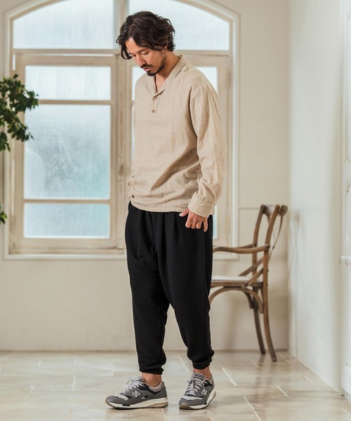 「Magine」 長袖シャツ 48 ブルー メンズ_画像5