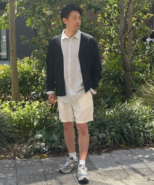 「BANANA REPUBLIC FACTORY STORE」 長袖シャツ L ベージュ メンズ_画像5