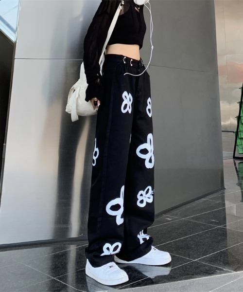 「.KOM」 デニムパンツ M ブラック レディース_画像3