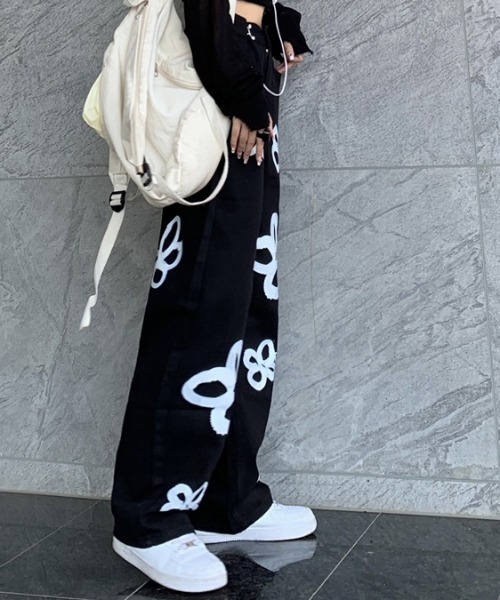 「.KOM」 デニムパンツ M ブラック レディース_画像7