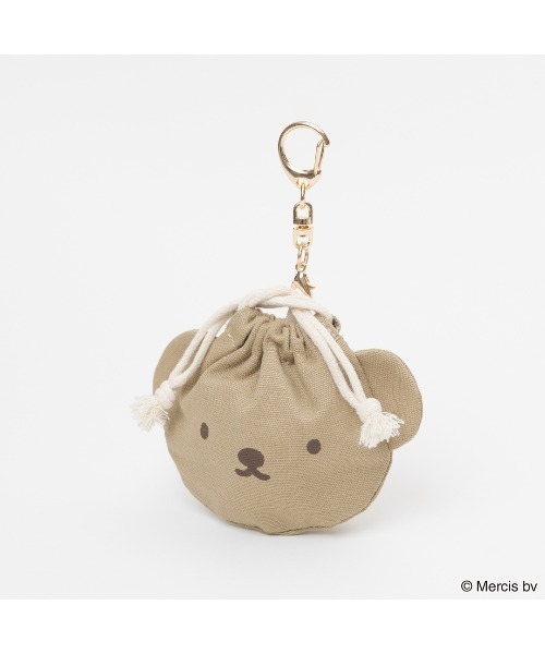 巾着　チャーム　ハンドメイド キーホルダー BRUNA BASIC MINI 巾着チャーム : ZOZOTOWN Yahoo!店