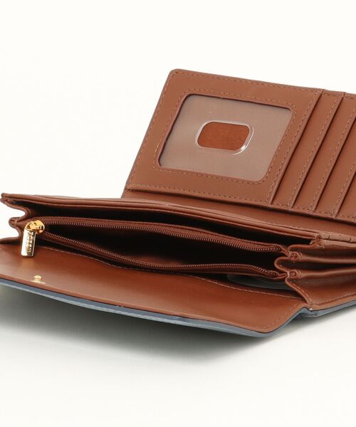 FOSSIL（フォッシル） 長財布 財布 長財布 レディース レザー ブルー