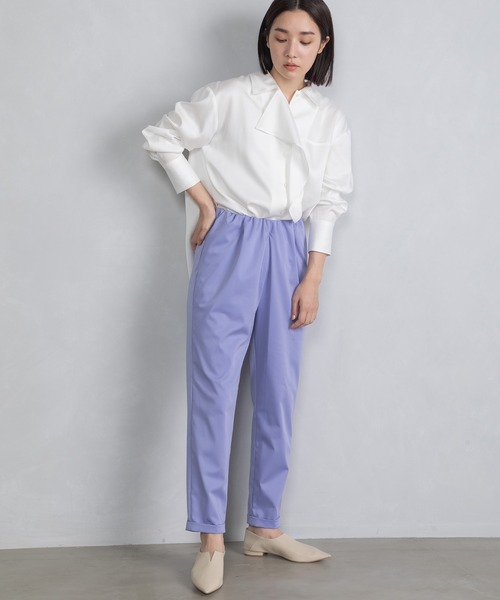 「MARECHAL TERRE」 イージーパンツ MEDIUM ベージュ レディース_画像7