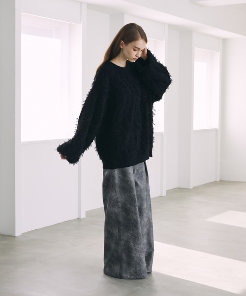 「Spielio」 パンツ L ブラック メンズ_画像6