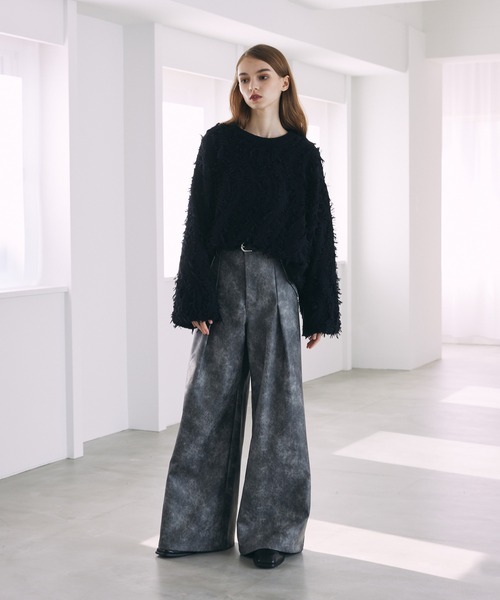 「Spielio」 パンツ L ブラック メンズ_画像7