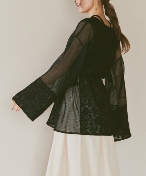 「moi tytto」 長袖カットソー FREE ナチュラル レディース_画像8