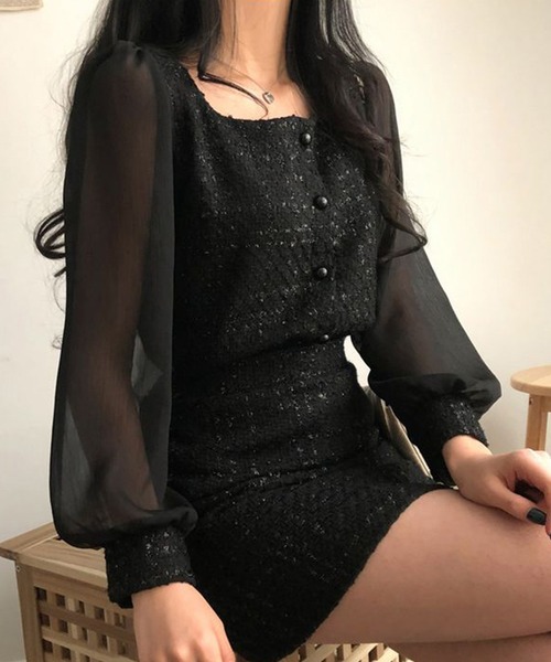 「Jasmine Grandiflorum」 セットアップ MEDIUM ホワイト レディース_画像6