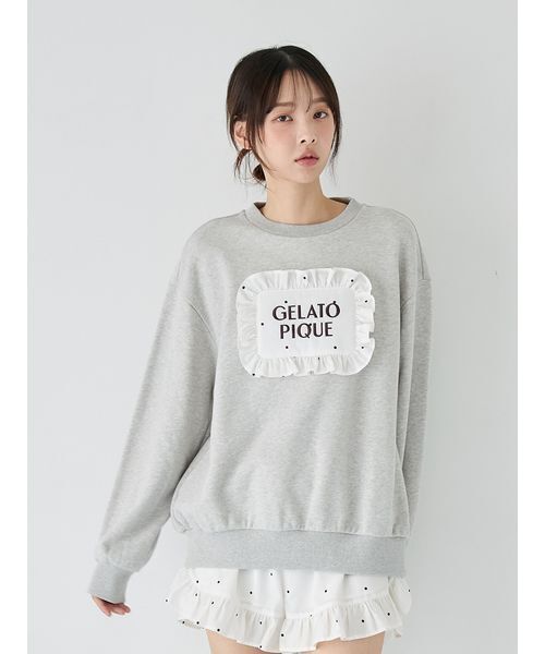 gelato pique（ジェラートピケ） パジャマ ルームウェア 3柄フリル