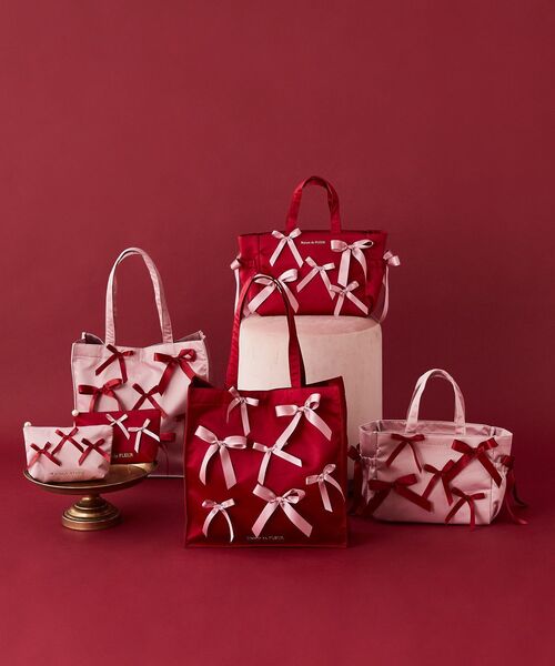 「Maison de FLEUR」 ハンドバッグ FREE ピンク レディース_画像2