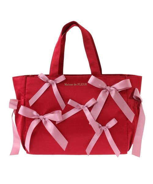 「Maison de FLEUR」 ハンドバッグ FREE ピンク レディース_画像3