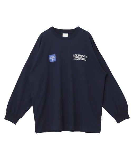 「ANME」 長袖カットソー L チャコールグレー レディース_画像5