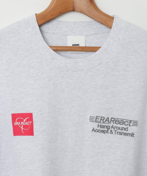 「ANME」 長袖カットソー L チャコールグレー レディース_画像7