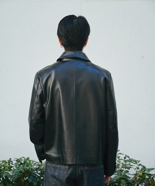 CONZ ブルゾン アウター leather jacket メンズ : ZOZOTOWN Yahoo!店