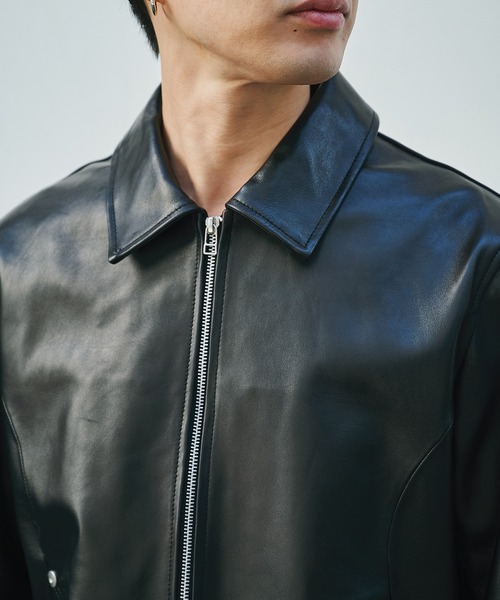 ジャケット・アウター konepan S CONZ ブルゾン アウター leather jacket メンズ : ZOZOTOWN Yahoo!店
